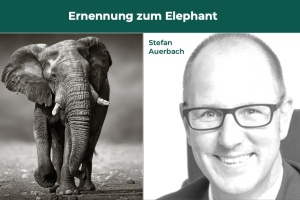 ERNENNUNG ZUM ELEPHANT: STEFAN AUERBACH
